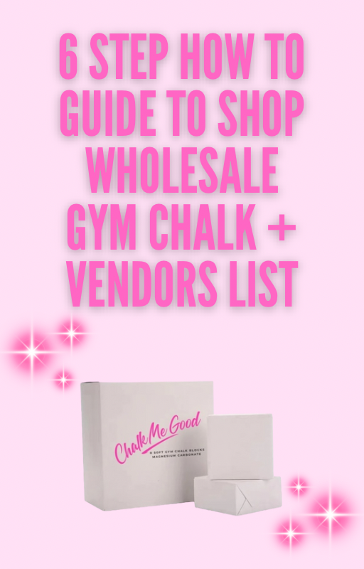 6 Step Guide To Wholesale Gym Chalk + Vendors List