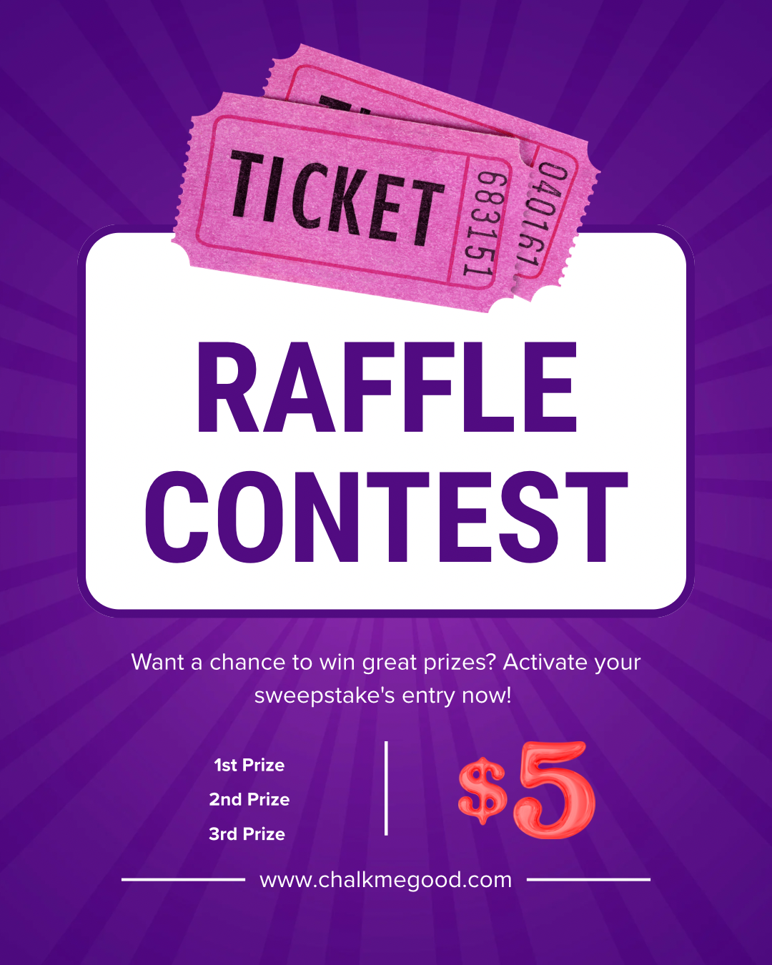 CMG Raffle Ticket